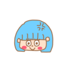 ホッピーちゃん（blue）（個別スタンプ：9）