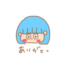 ホッピーちゃん（blue）（個別スタンプ：12）