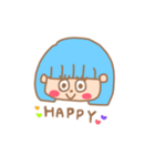 ホッピーちゃん（blue）（個別スタンプ：16）