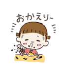 元気でほのぼの！可愛い女の子！（個別スタンプ：3）