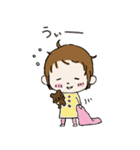 元気でほのぼの！可愛い女の子！（個別スタンプ：5）