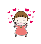 元気でほのぼの！可愛い女の子！（個別スタンプ：8）
