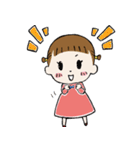 元気でほのぼの！可愛い女の子！（個別スタンプ：15）