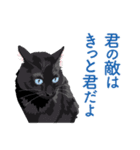 背中を押してくれる猫たちの一言（個別スタンプ：31）