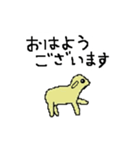 手書きこひつじ（個別スタンプ：1）