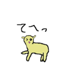 手書きこひつじ（個別スタンプ：20）