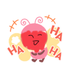 ほしくんハートちゃんスタンプ（個別スタンプ：3）