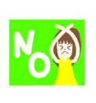 個性派可愛い○×女の子（個別スタンプ：2）