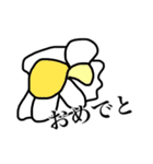 人と被らなそうなスタンプ。（個別スタンプ：6）