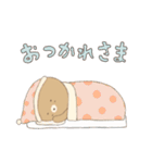 まゆげのあるクマもんちゃん（個別スタンプ：6）