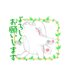 飛行機イラストカラー付き（個別スタンプ：2）