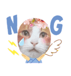 猫かぶりしてみた（個別スタンプ：4）