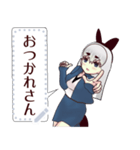 犬ガール（関西弁）message（個別スタンプ：16）