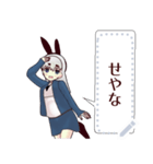 犬ガール（関西弁）message（個別スタンプ：22）