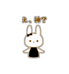 推しが尊いスタンプ (黒)（個別スタンプ：10）