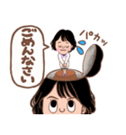 まき似顔絵★スタンプ（個別スタンプ：13）