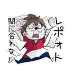 猫の看護師(ナース、正看、准看、介護職)（個別スタンプ：7）
