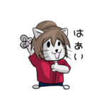 猫の看護師(ナース、正看、准看、介護職)（個別スタンプ：17）