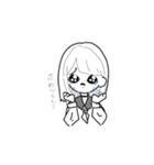 めぱちこちゃん（個別スタンプ：3）
