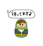 のんびりマトリョーシカ3（個別スタンプ：5）