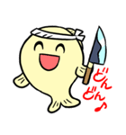 おさかな板前 どんどんちゃん（個別スタンプ：1）