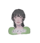 やさしい女の子たち（個別スタンプ：2）