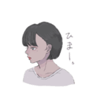やさしい女の子たち（個別スタンプ：4）
