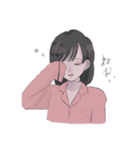 やさしい女の子たち（個別スタンプ：6）