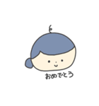 アホ毛ちゃんとなかまたち（個別スタンプ：13）