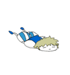 つらい日々（文字なし）（個別スタンプ：4）