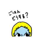 顔色終わってる面長子（個別スタンプ：9）