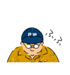 BlueSunshineTradingゆる〜いマゼスタンプ（個別スタンプ：8）