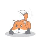 フォクシー：ひねくれた小さなキツネ。（個別スタンプ：4）