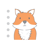 フォクシー：ひねくれた小さなキツネ。（個別スタンプ：17）