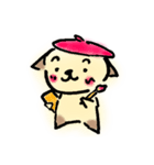ほんわかわんわんスタンプ（個別スタンプ：8）