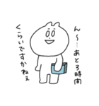 お茶好きな白目うさぎ（個別スタンプ：31）