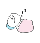 お茶好きな白目うさぎ（個別スタンプ：33）