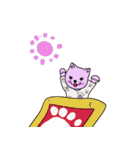 普通の日常がいつも冒険 旅猫スタンプ！（個別スタンプ：1）