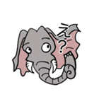 耳を疑う動物たちのスタンプ（個別スタンプ：3）
