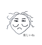 一筆たまごスタンプ（個別スタンプ：4）