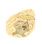 ねこぜのハードボイルドな青森旅スタンプ（個別スタンプ：4）