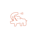 電波良好な動物たち（個別スタンプ：7）