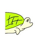 かめさんボーっと過ごす（個別スタンプ：17）