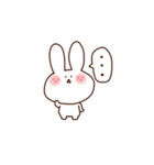 うさぎ詰め込み（個別スタンプ：10）