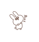 うさぎ詰め込み（個別スタンプ：19）