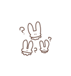 うさぎ詰め込み（個別スタンプ：21）