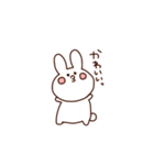 うさぎ詰め込み（個別スタンプ：22）