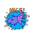魚さん達スタンプ（個別スタンプ：7）