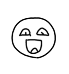 素朴な顔文字2です（個別スタンプ：2）