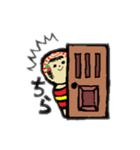 かわいいこけしちゃんの平和な日常（個別スタンプ：5）